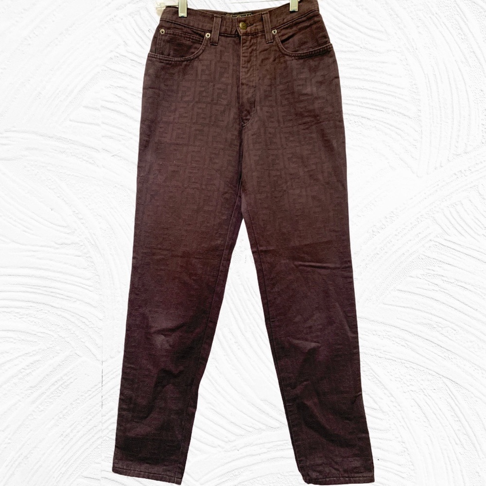 Vintage Fendi Zucca Jeans